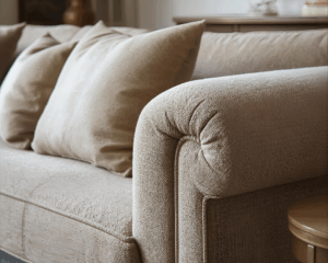 Clean Sofa in cozy living room