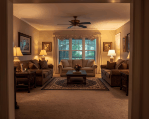 Cozy Clean Living room