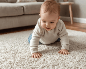 Hypoallergenic Carpet Cleaning, Baby Crawling on Carpet