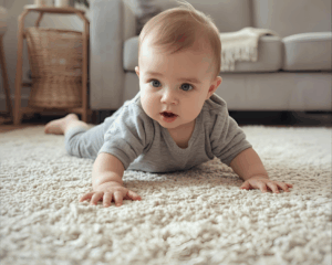 Hypoallergenic Carpet Cleaning, Baby Crawling on Carpet